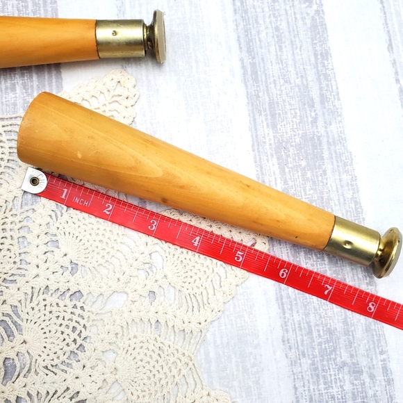 Hardwood Round Tapered Chair Table Stool Leg Set of 4 - Picture 13 of 13